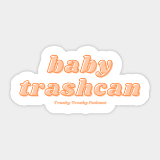 Baby Trashcan Sticker